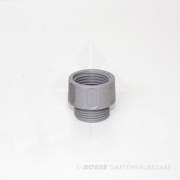 Gießkopf-Adapter grau