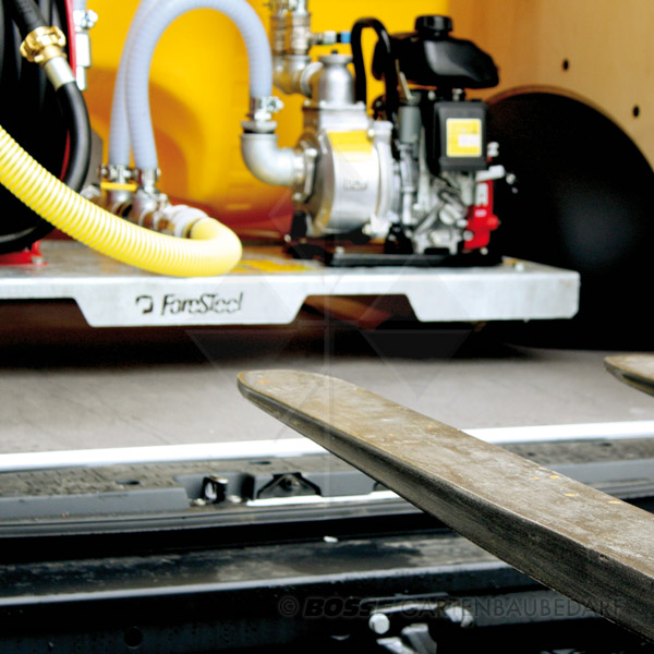 Wassertank-Staplergabeln